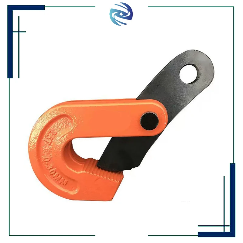 L Type 1-10 Ton Plate Clamp Versatile Vertical Steel Clamp for Assembly of Sheet Metal with Automatic Safety Mechanism