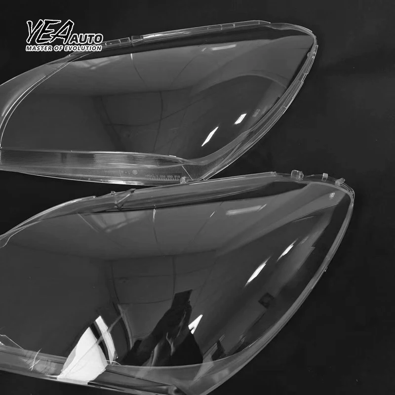 YEA AUTO Car headlight glass PC lampshade cover lens lamp for BMW 6 series M6 F06 F12 630 650 headlamp glass shade lens cover