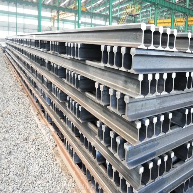 Q235b Crane Rail Iron Profile Processing Train Used Rail Railway Track Railroad Steel Rails Railway for Building