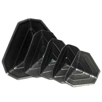 Wholesale BENECREAT 60Pcs 6 Style Plastic Triangle Corner Protector 