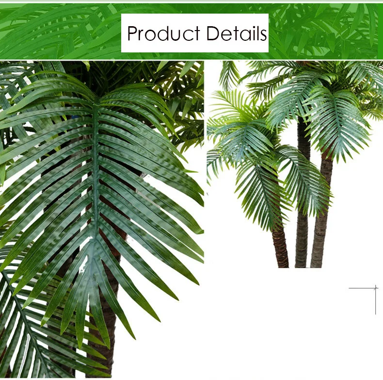 Hawaii Palm Artificial Plants Palm Tree Artificial Plant Ceiling