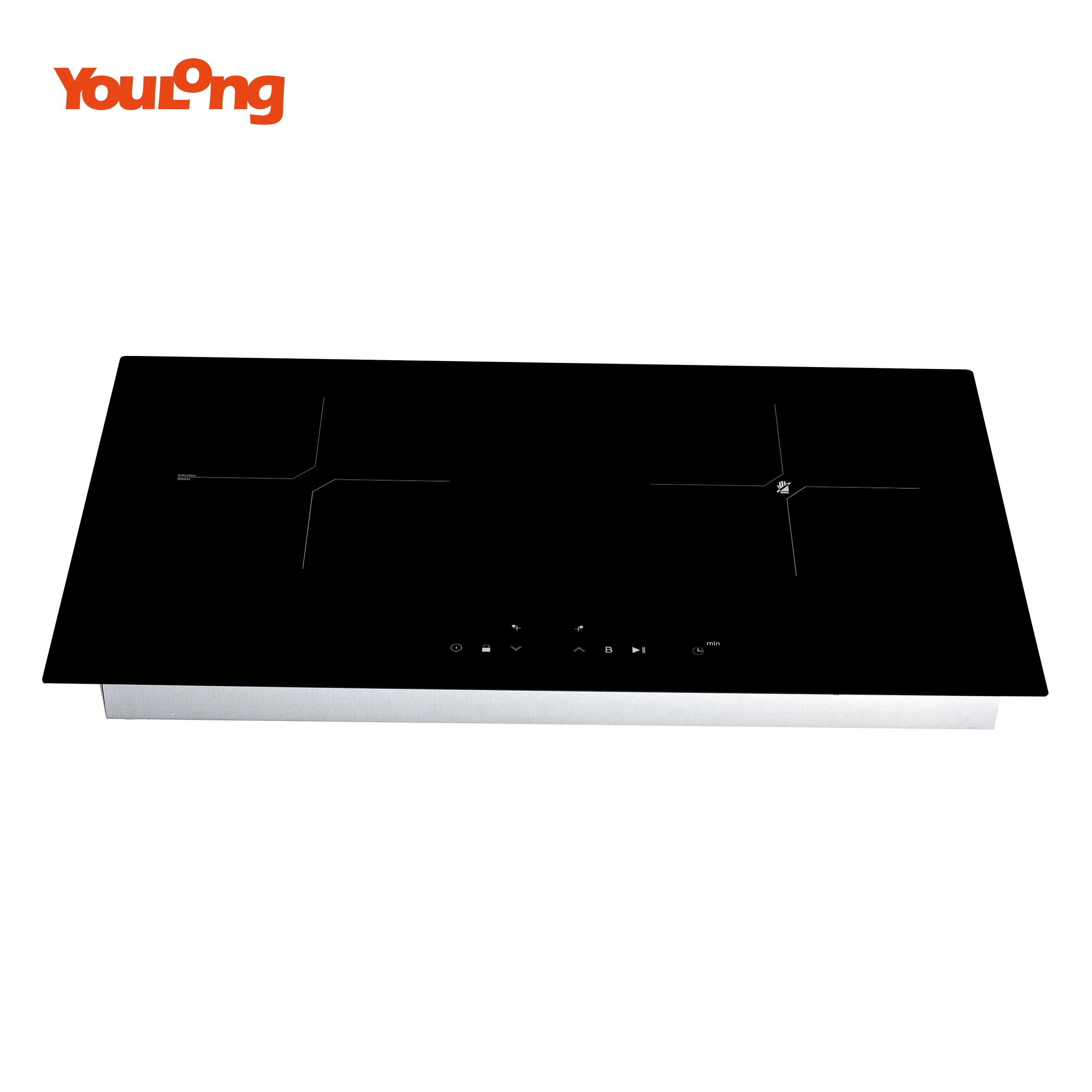 Vietnam 4000w Builtin Induction Cooker With 2 Burner One Induction And