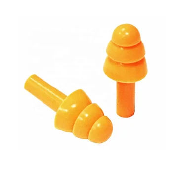 Silicone Soundproof ear plugs Noise Reduction Sleeping Swimming Safety Earplugs