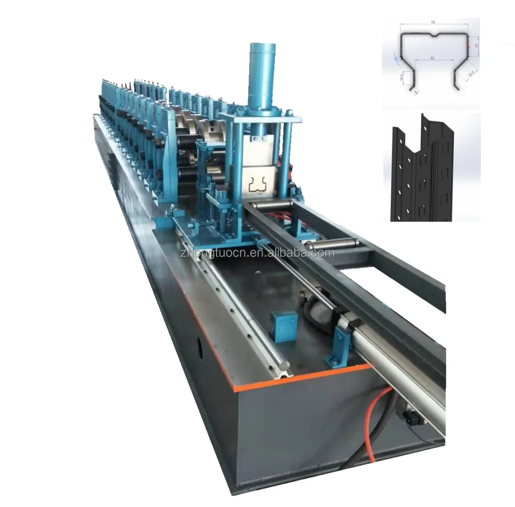 Shelf Storage Rack Roll Forming Machine Durable Efficient