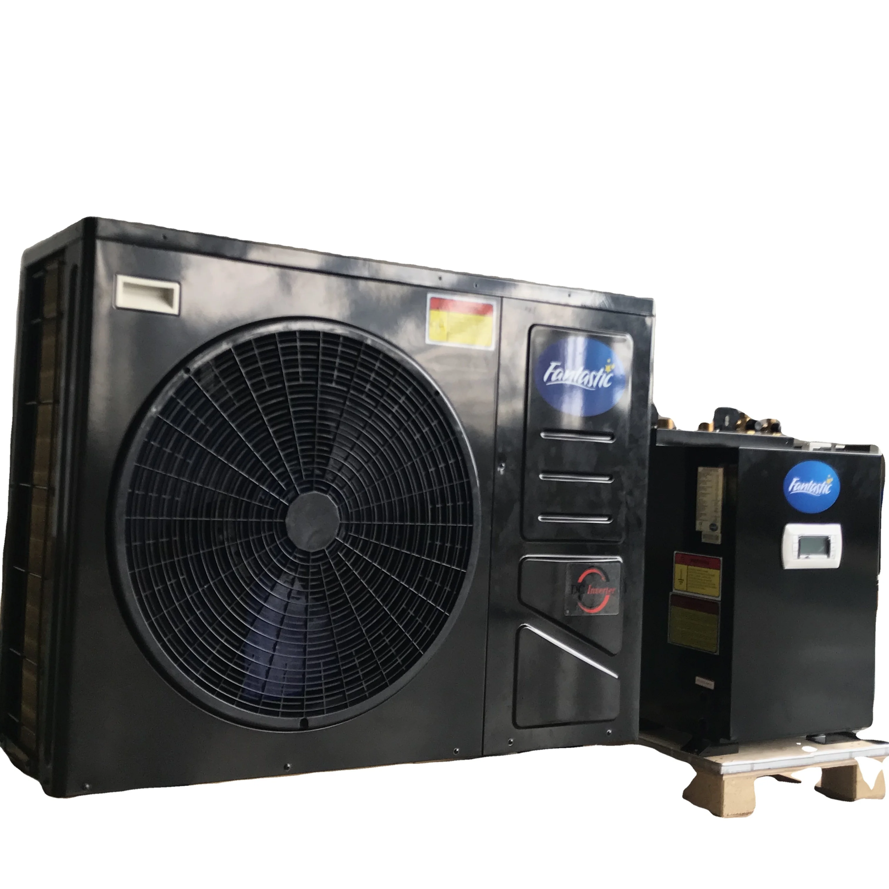 Germany BAFA Poland Air Source to Hot Water Heating Cooling Heatpump Heater Wifi EVI Monoblock R32 Dc Inverter 20kw Heat Pump