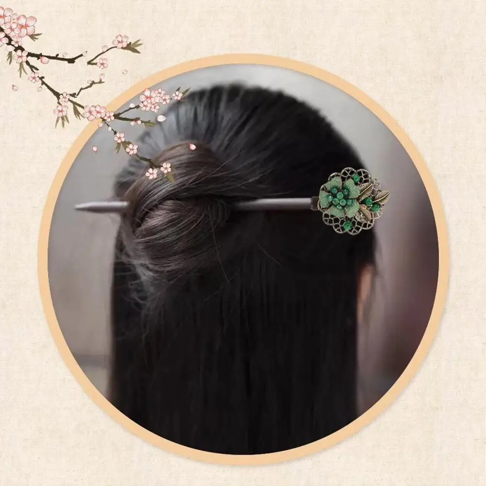 Handmade Wood Hairpin Hair Sticks Women's National Costume Jewelry Flower  Hairpin Accessories - Buy Handmade Wood Hairpin Women's National Costume  Jewelry Hairpin Accessories,Flower Wooden Hair Sticks,Flower Hair Stick  Product on Alibaba.com