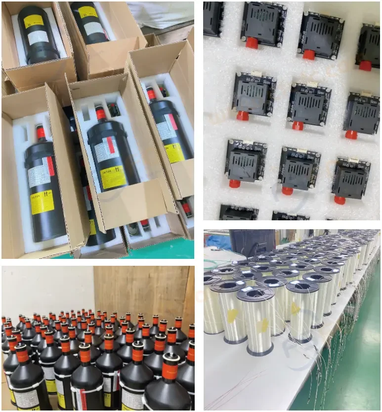 FPV Optical Fiber Communication Optic Fiber Drone Ultra-long Distance 1/2km/3km/5km/10/15/20km Whole Fiber Optics System