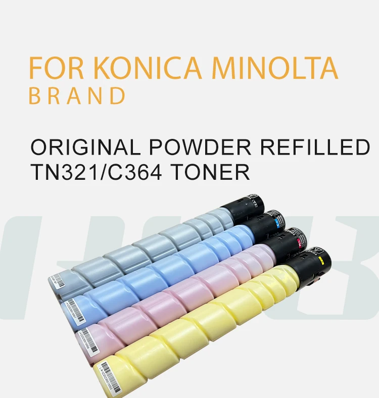 Hcb Original & Recycle For Bizhub C224 C284 C364 Tn321 Konica Minolta Oem Toner Cartridge Buy