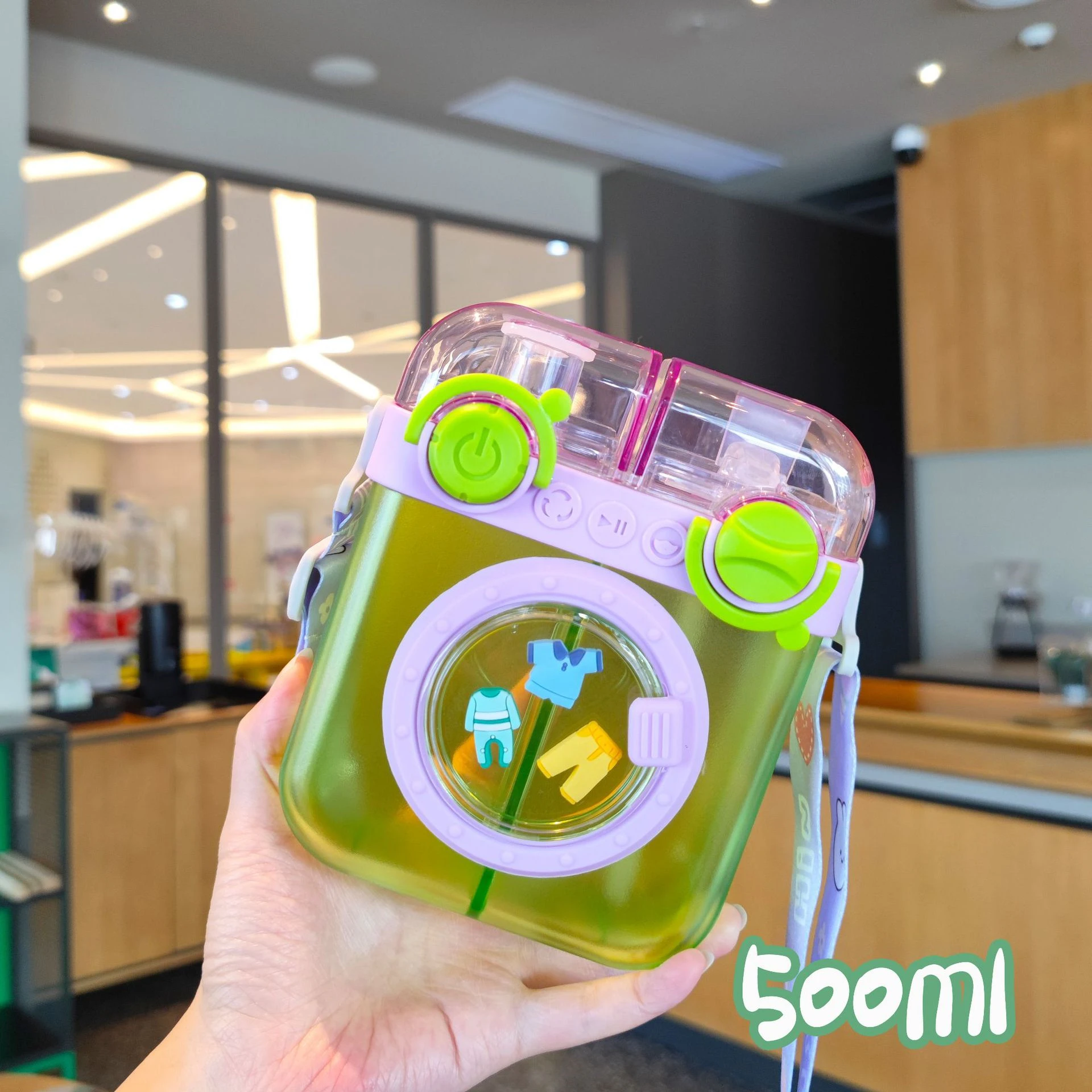 Детская пластиковая чашка для воды, 500 мл