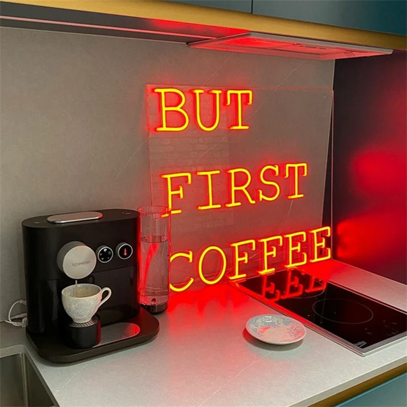 低価大特価 Ns265が、最初のコーヒーネオンサインカスタム記号バー · カフェ装飾 Buy Coffee Shop Neon Sign,But  First Coffee Neon Sign,Coffee Neon Sign Product