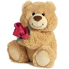 Bear with rose