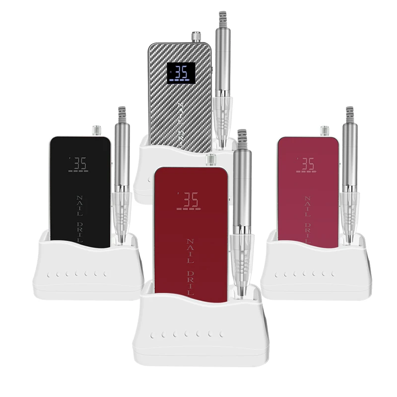2028 Peralatan Manikur Modern, Alat Perhiasan, Handpiece Mikromotor Tanpa Sikat, Portabel, Nirkabel, dan Isi Ulang untuk Mesin Bor Kuku