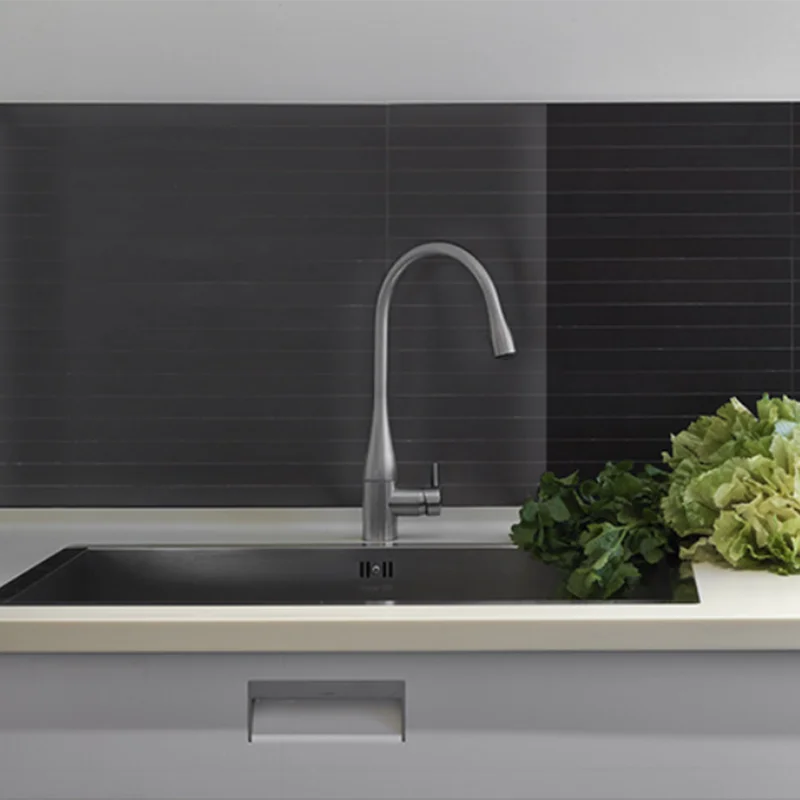 Kitchen Oil Proof Wall Sticker Clear Glossy Self Adhesive Film Covering