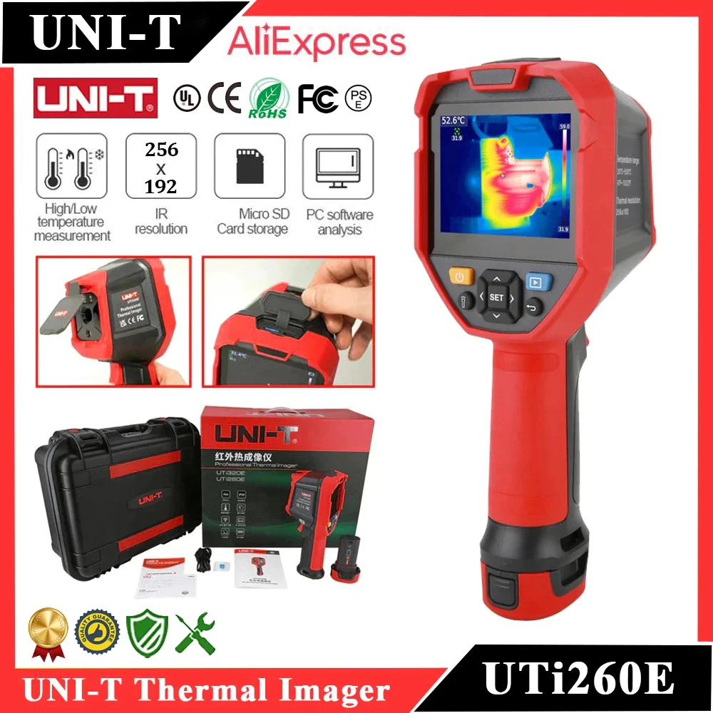 UTi260E UNI-T Thermal Imager Industrial Infrared Camera Heat