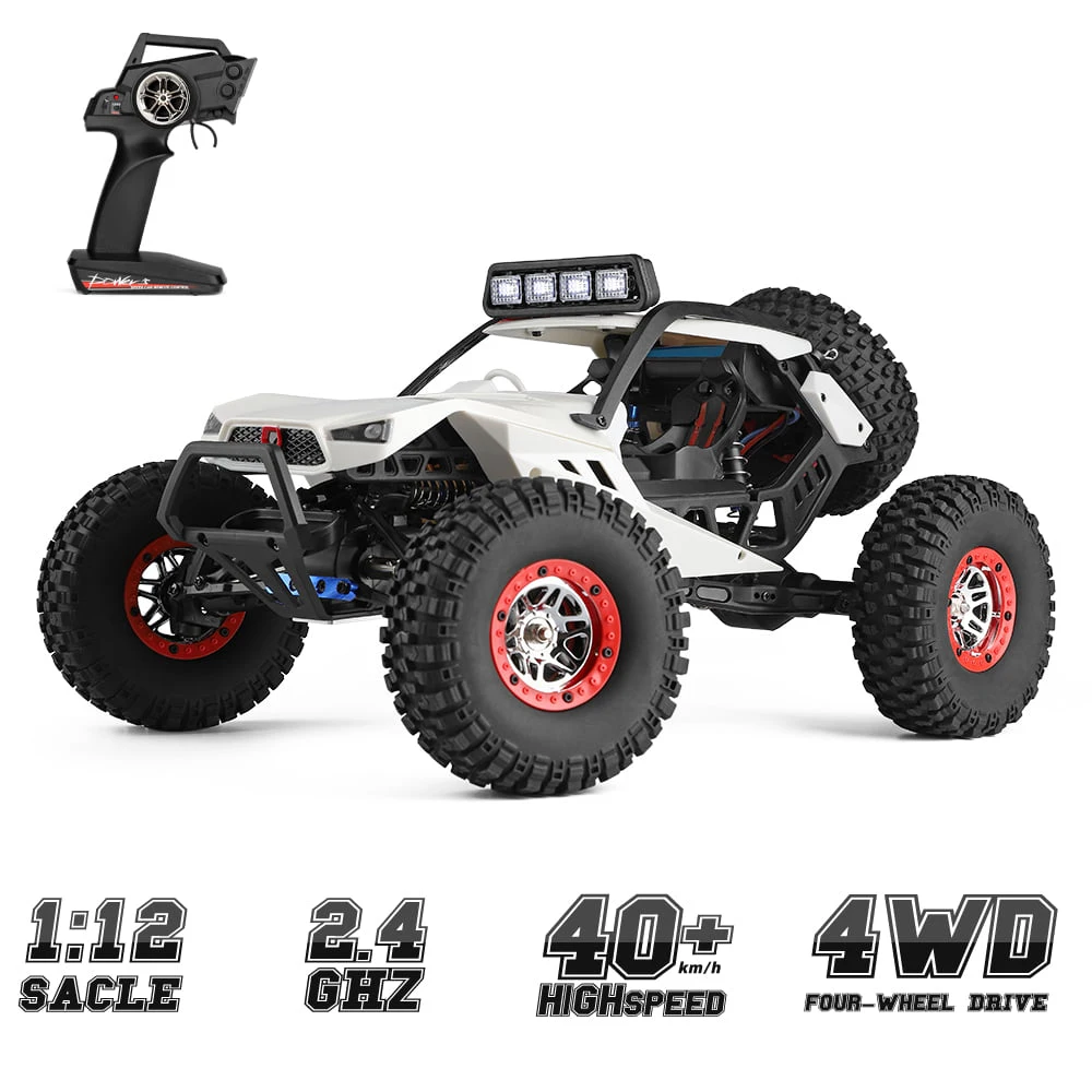 Wltoys 12429 High Speed RC Car - 40KM/H 4x4 off Road Power Buggy