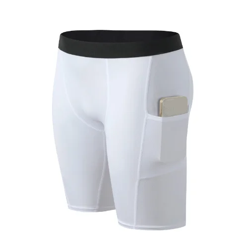 wholesale high quality shorts nylon spandex custom  polyester fiess basketball men's running shorts quick dry shorts248_voghion.com