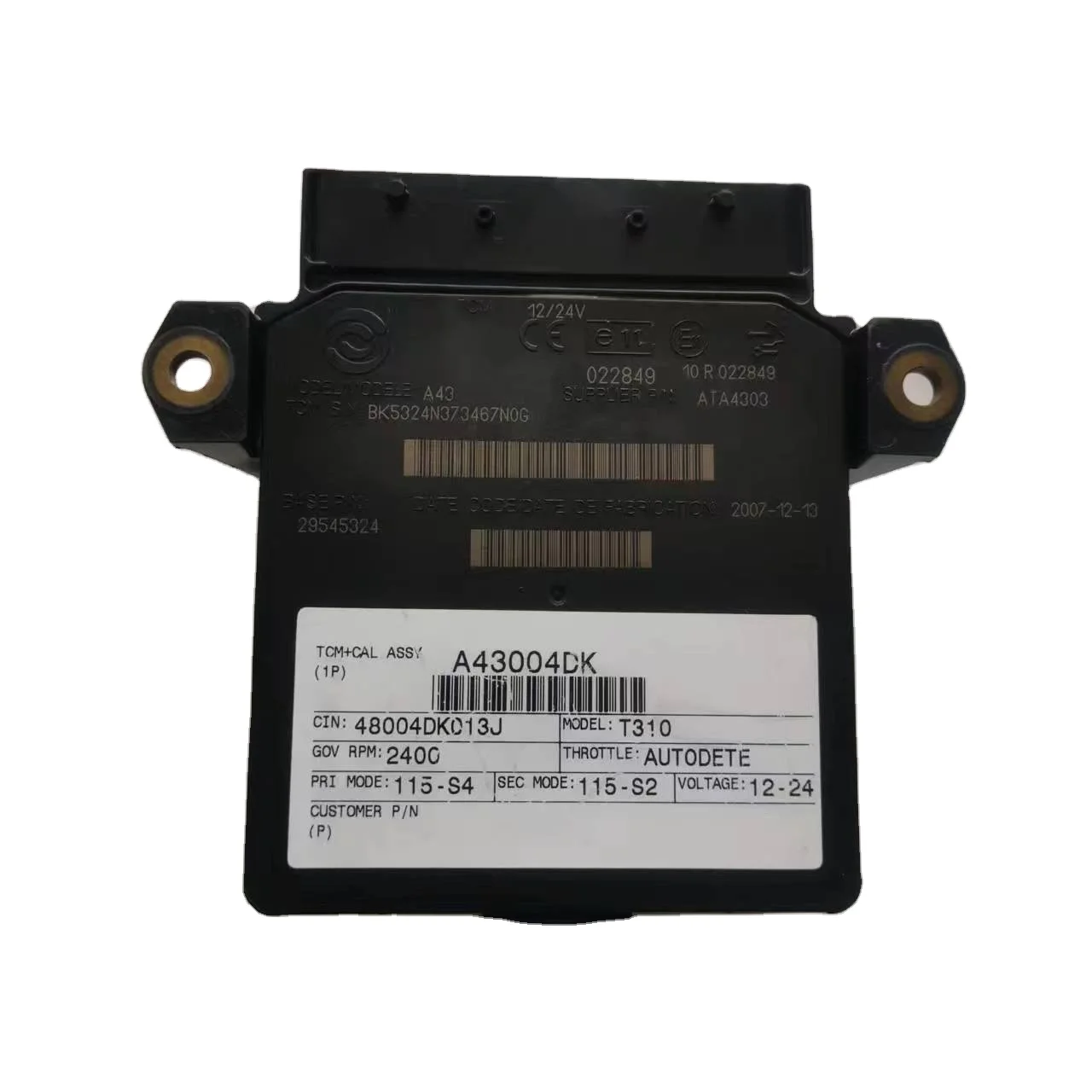 B　0324 Allison B300 TCM Part # 29545324, Model A43, 10R022849 | eBay