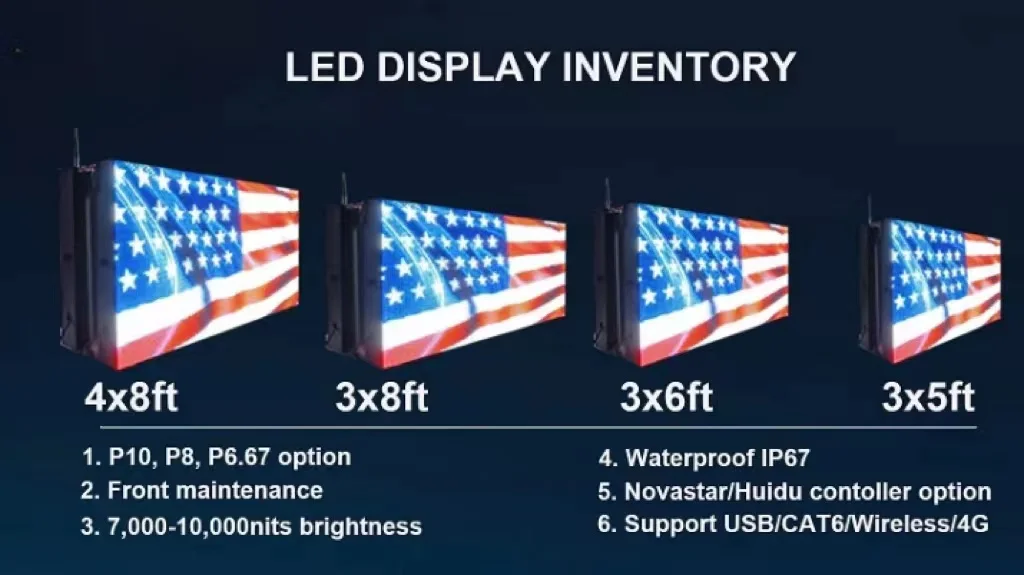 Yake Outdoor LED Display - Full Color Digital Advertising