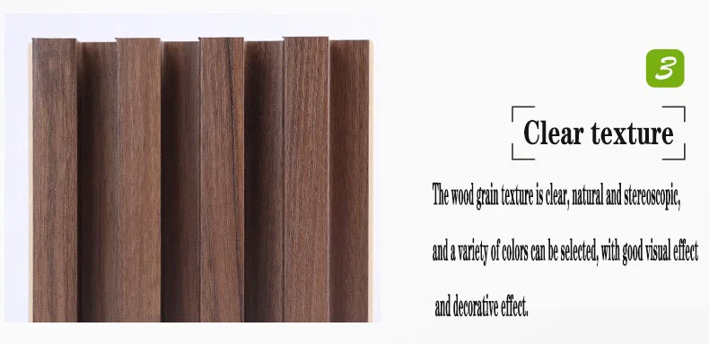 Great Wall Panel Interior Decoration Classic Wpc Bamboo Fiber Fluted ...
