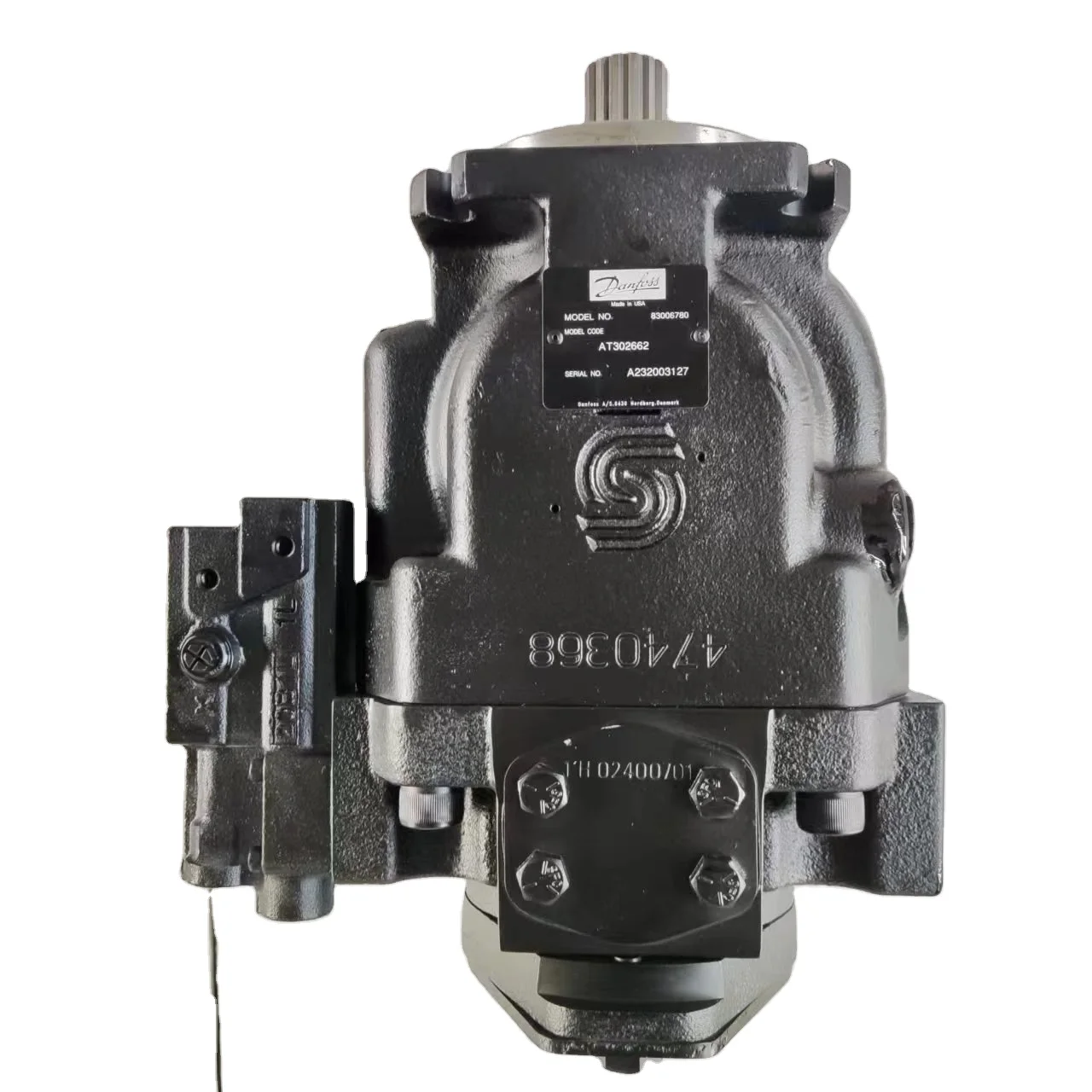Original new Genuine product hydraulic pump AT302662 Grader 