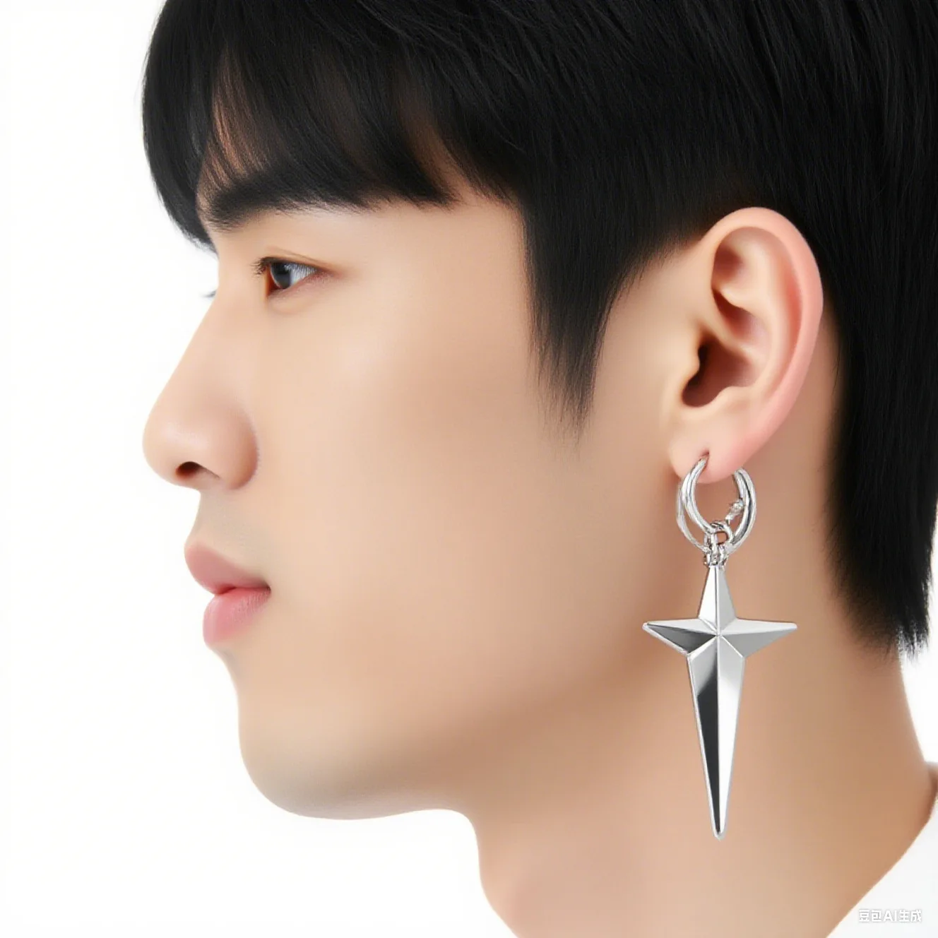 Wholesale New Demon Hunters Kpop Style Earrings for Men