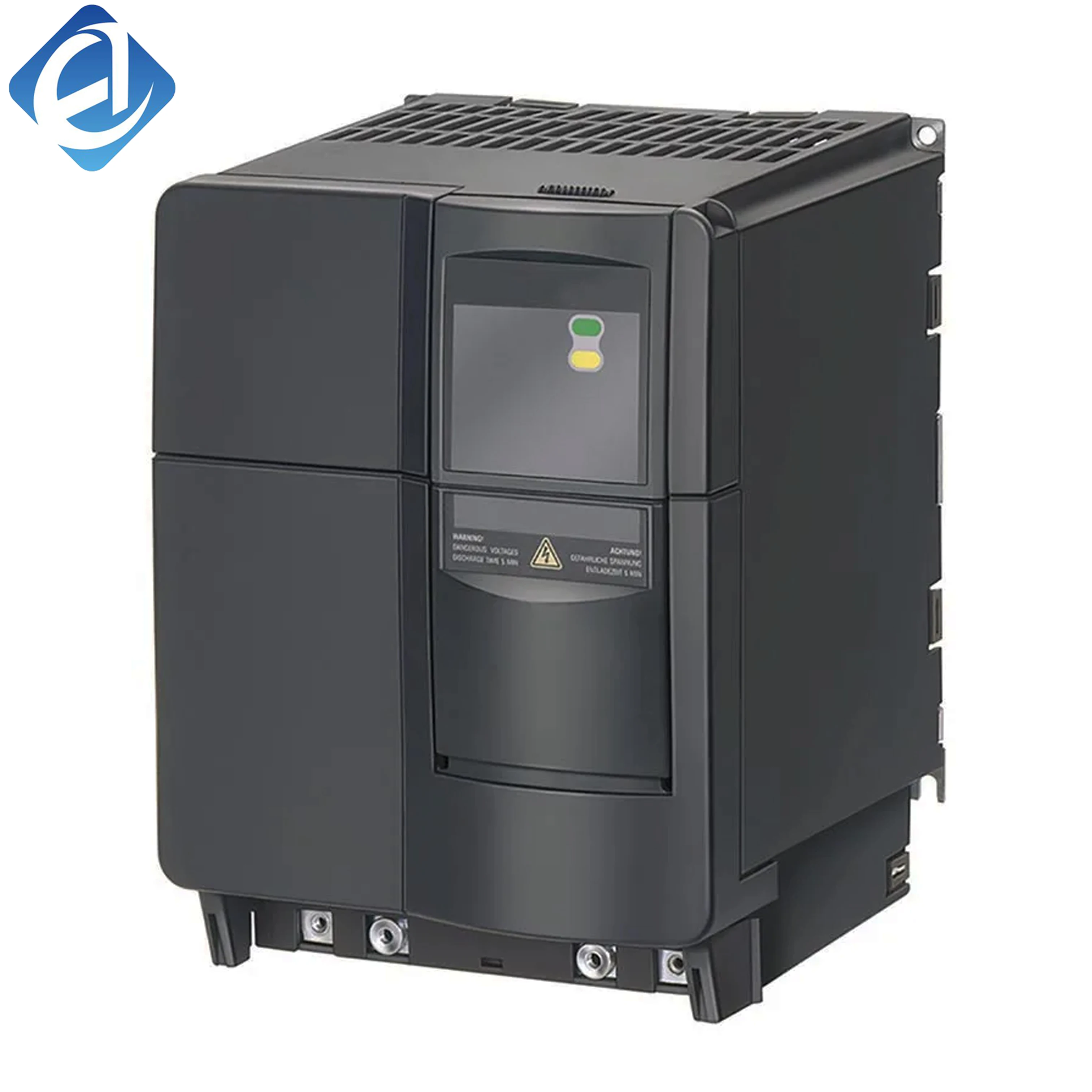 New Original 6SE6420-2UD22-2BA1 MM420 inverter. Realizes stable motor variable frequency speed regulation, with perfect overload, overcurrent and overvoltage protection, suitable for fans, water pumps, conveyor equipment