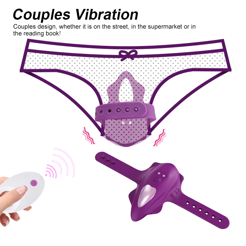 Silicone Vagina Panties Vibrator Wearable Adult Sex Toys Female