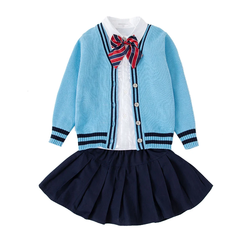 New Design Spring Kids School Uniform Nice Custom Kindergarten Uniform