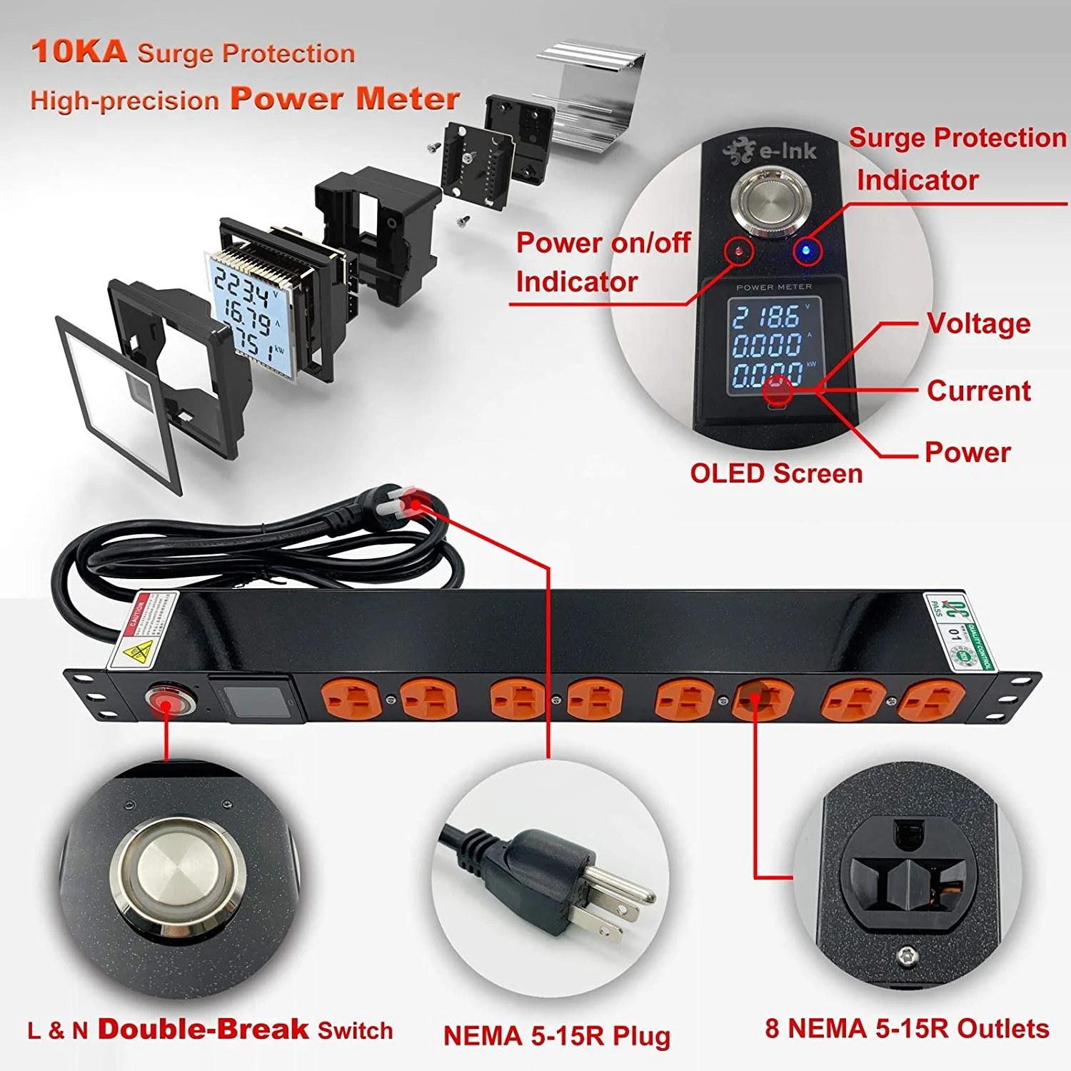 E-link Power Distribution Unit - Reliable Surge Protection