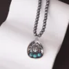 Hat with bead chain