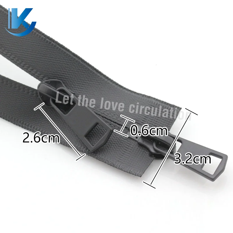 KY Custom Printing Logo #3 #5 #8 10# TPU Waterproof Nylon Zipper for Water Sports Two Way Separating Waterproof Zipper