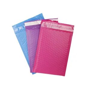 Hot Sale Custom Self-Seal Bubble Mailers Waterproof Colored Poly Padded Shipping Envelope for Mailing and Courier Services