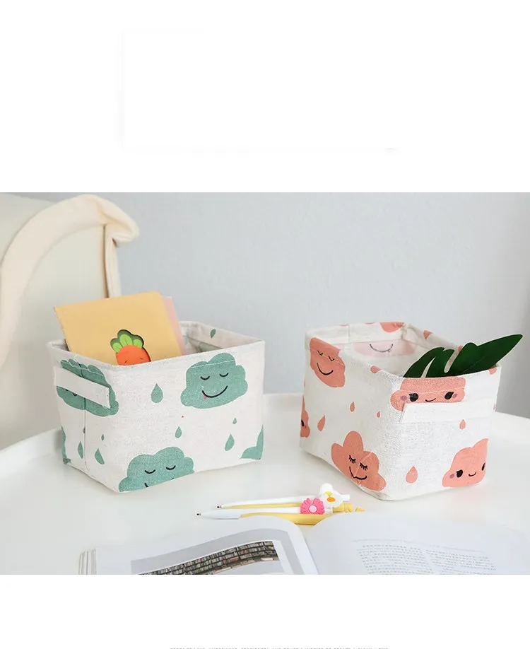 Mini File Stationery Storage Basket Kids Toy Storage Basket Cane Other Storage Baskets manufacture