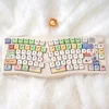 คีย์บอร์ด White-A75 + คีย์แคป M-OA Xiaoxin