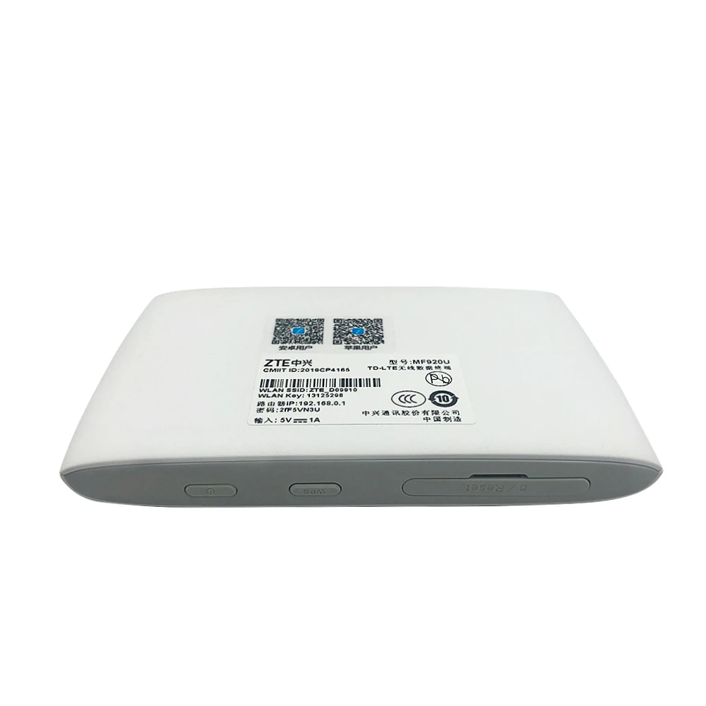 ZTE - Routeur Wifi Mobile 4G MF920U CAT4/4G LTE Transfor