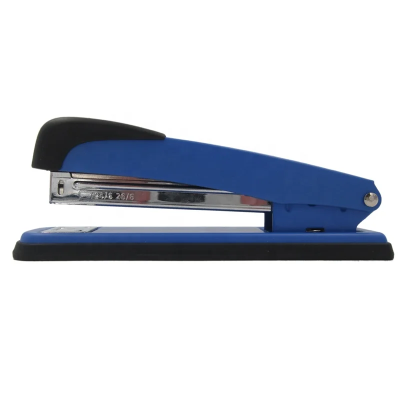 Высококачественный Настольный бумажный степлер для офиса среднего размера ручной металлический с полной лентой и пользовательским
