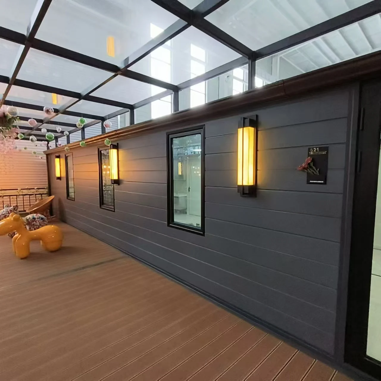 40ft Luxury Expandable Container House - 72 Sqm Mobile Home