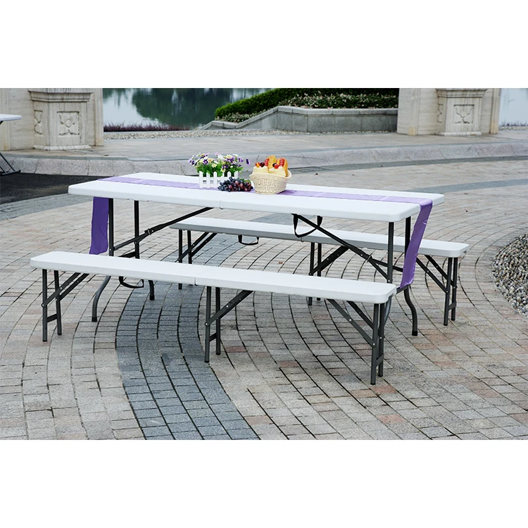 Складная Скамья из полиэтилена высокой плотности, 6 футов