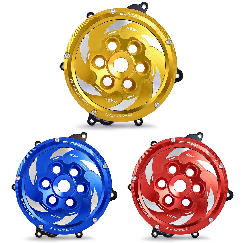 DRZ400 DRZ400E Motorcycle Engine Clear Clutch Cover For SUZUKI DRZ