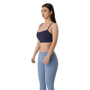 Online Wholesale Two-Piece Gym Workout Yoga Set Quick Dry Ribbed Fitness Cross Back Plus Size Solid Pattern