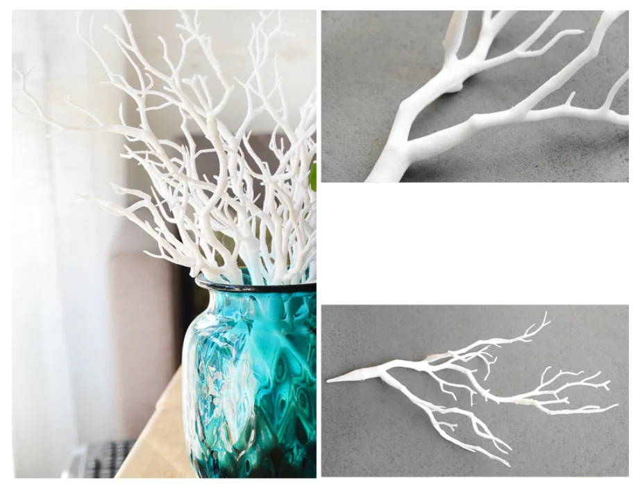 Wholesale Artificial Plastic Plants Dry Tree Branches For Indoor