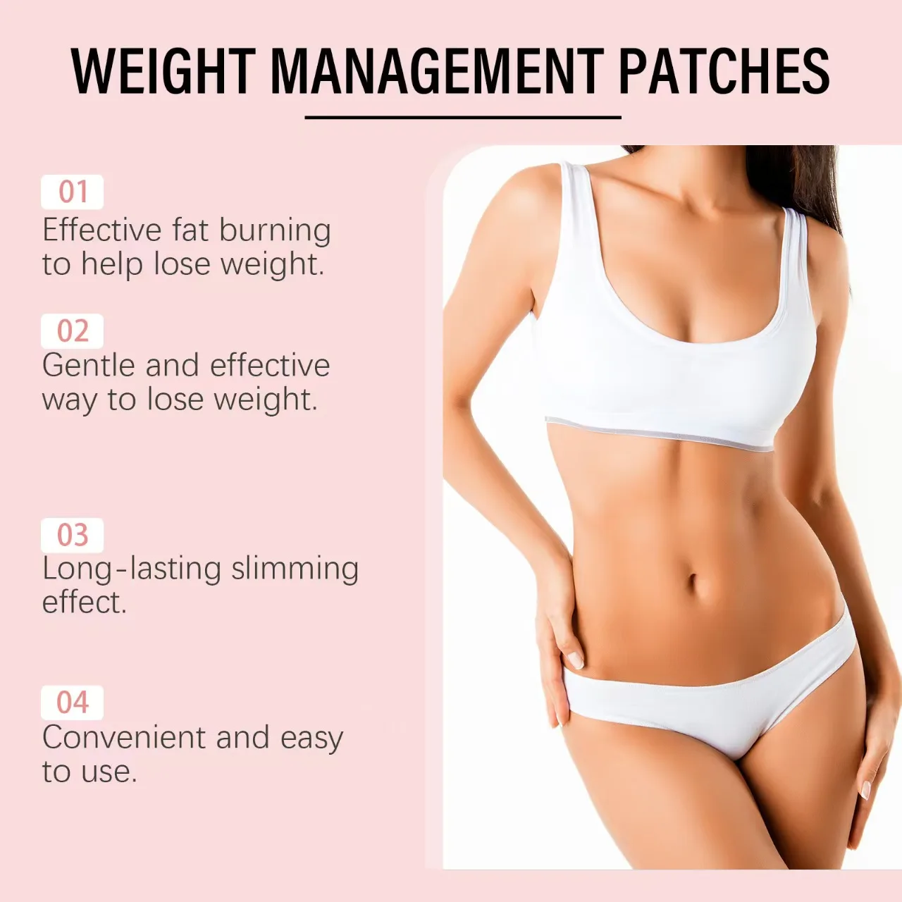 Body Care Patches Are Gentle and Comfortable, Skin Management, Body Lightness, and Easy to Use