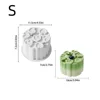 Moule en silicone petit coeur blanc