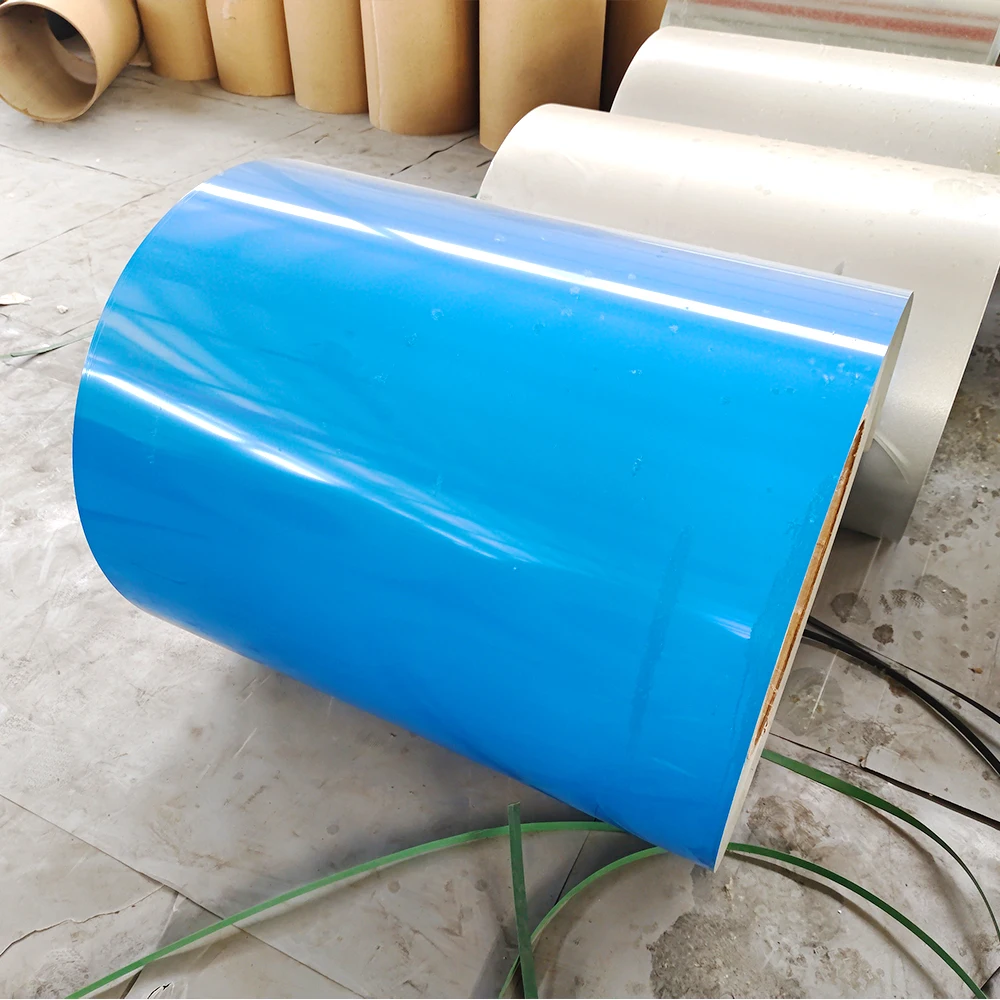 Factory Direct Sales Ral 9009 Ral 5050 Ppgi Prepainted Galvanized Steel Color Coated Coil for Building