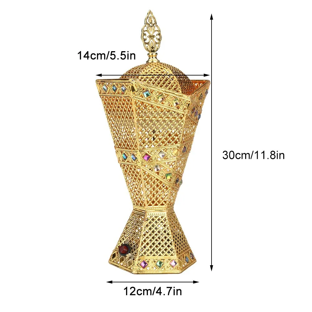 Electroplating Incense Burner Middle East Arabia Market Home Decoration