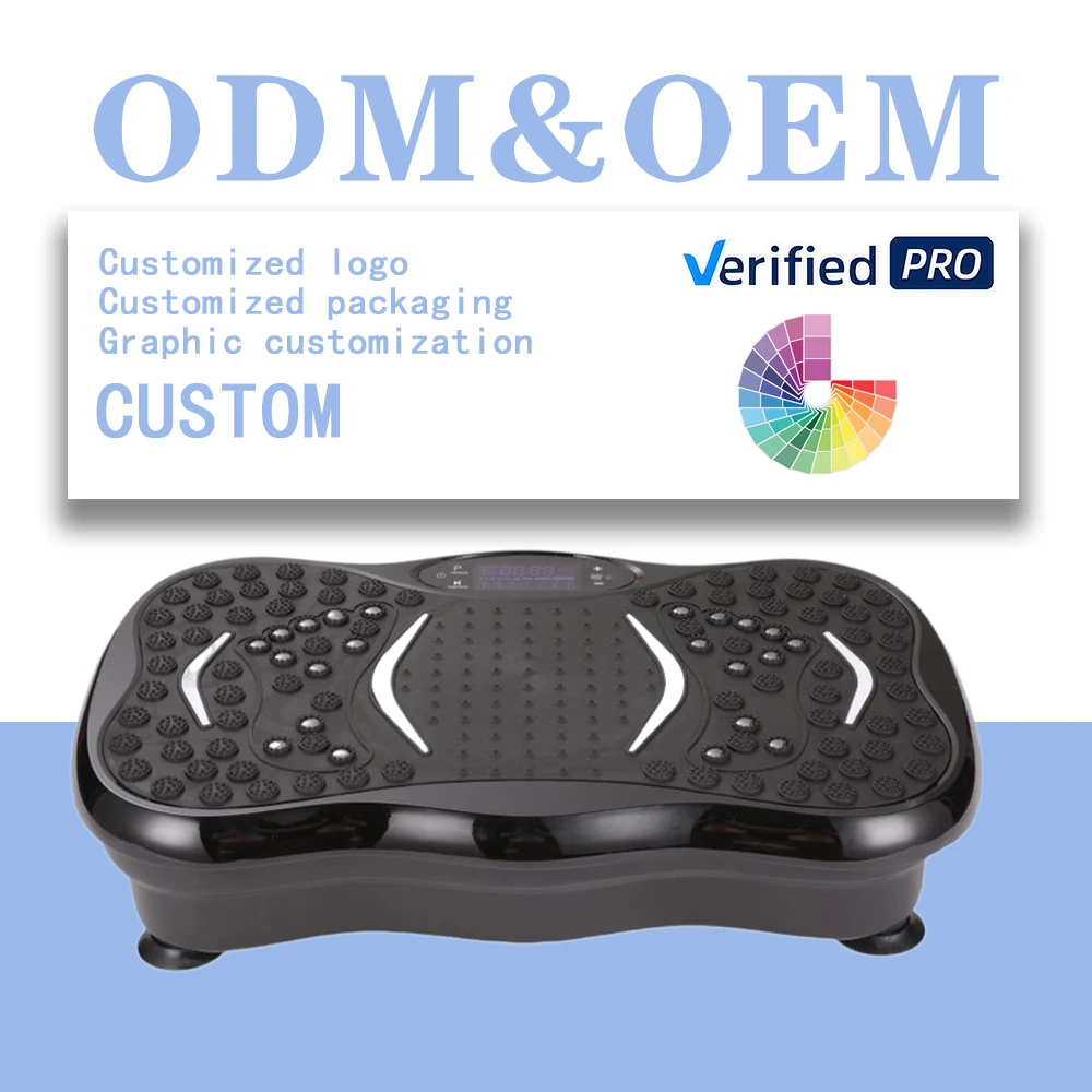 New Design Fitness Body Relax Fitness Machine Ultrathin Mini Vibration  Plate Vibration Platform for Body Slimmer