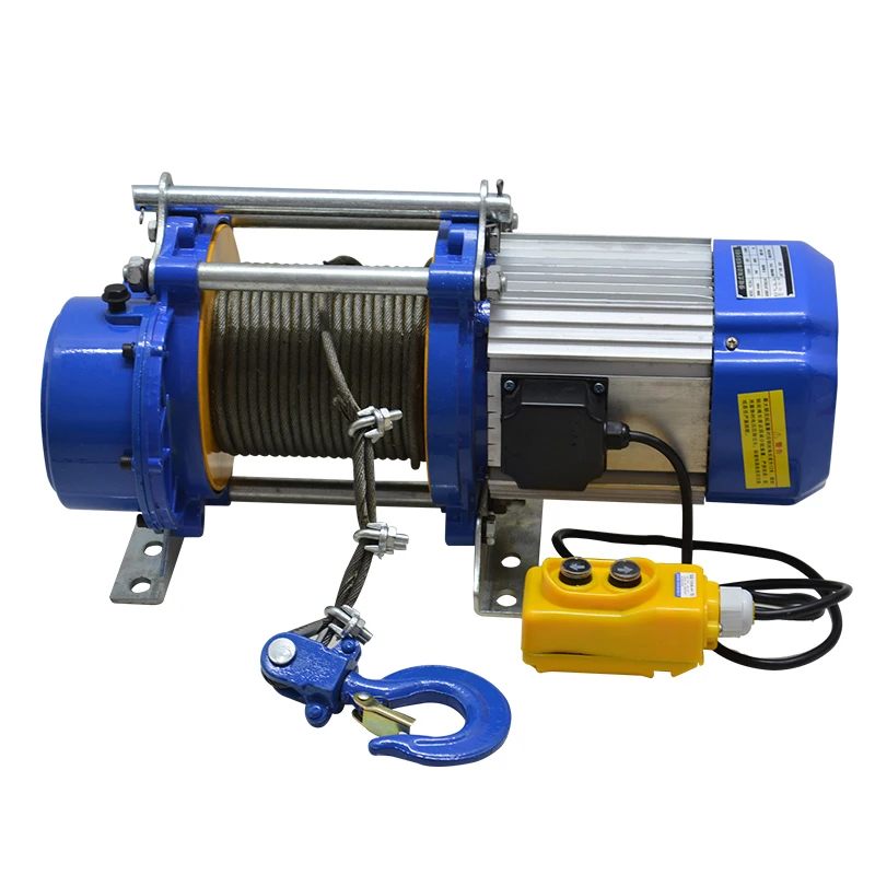 JULI Factory Electric Hoist 1ton 2 Ton 30m Wire Rope  Electric Winch Hoisting Lifting Machine with Cooper Motor