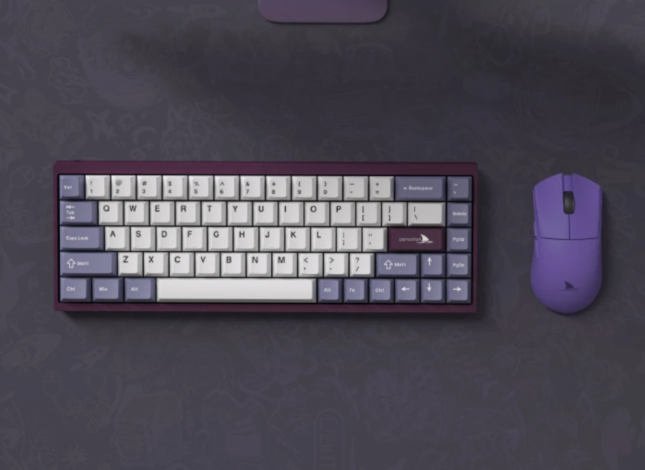 Darmoshark KT68 CNC Aluminium Hot Swappable Mechanical Keyboard