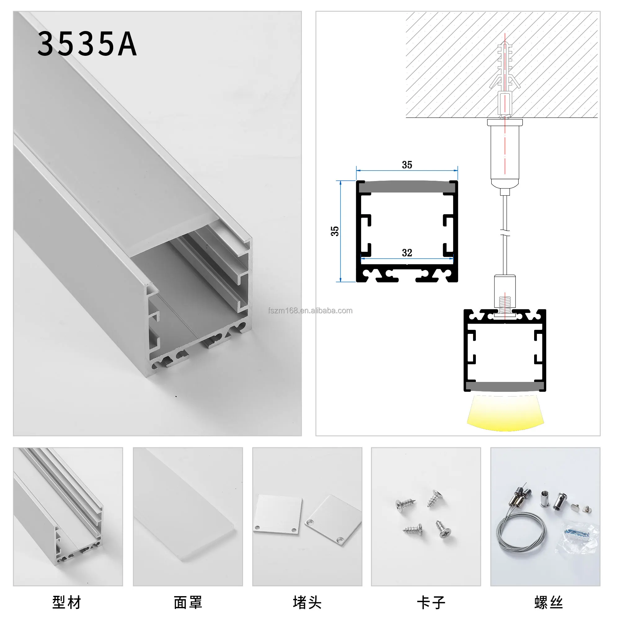 Bendable Led Linear Light Aluminum Profile Aluminium Led Profile