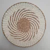 40cm milky white turning flower